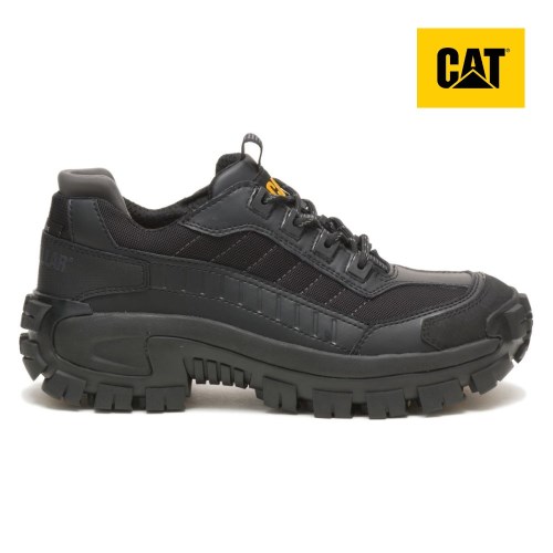 Caterpillar Invader Steel Toe Werkschoenen Heren Zwart (FVUN.NL)